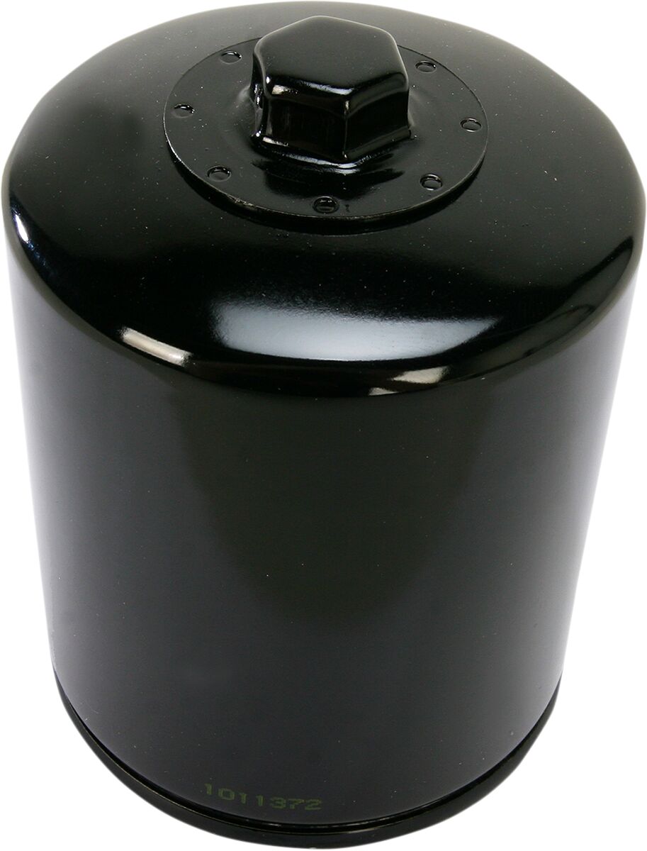 Hiflofiltro Oil Filter Spin On Racing With Nut Paper Glossy Black Oil Filter Hiflofiltro