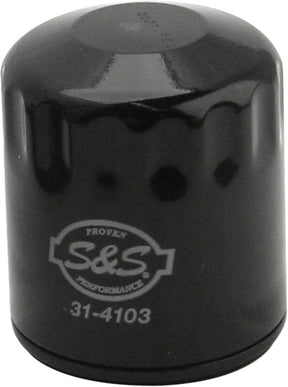 Oil Filter OIL FILTER S&S Cycle 17-21 M-Eight / 99-17 Twin Cam Black