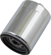 Drag Specialties Filter Oil Chr W/Nut M8 Oil Filter Drag Specialties