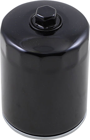 Drag Specialties Filter Oil Blk W/Nut M8 Oil Filter Drag Specialties