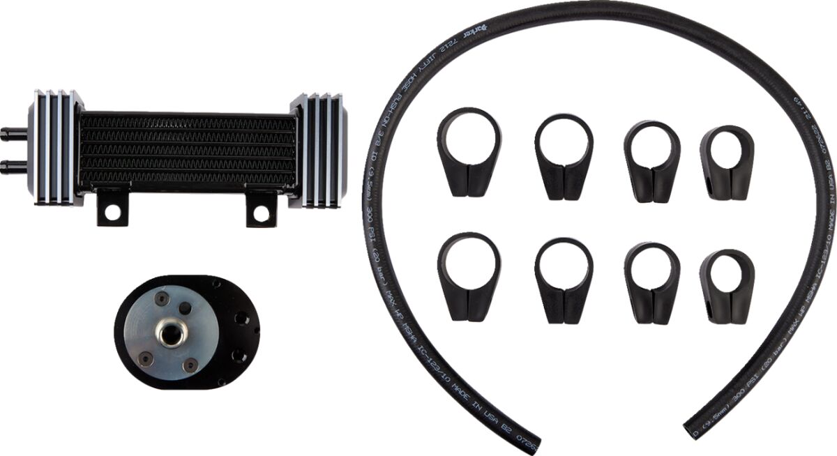 Jagg Oil Coolers Oil Cooler Kit Deluxe Oil Cooler Jagg Oil Coolers