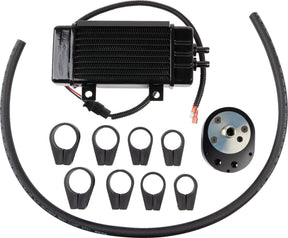 Jagg Oil Coolers Fan-assisted Vertical 10-row Oil Cooler System Oil Cooler Jagg Oil Coolers