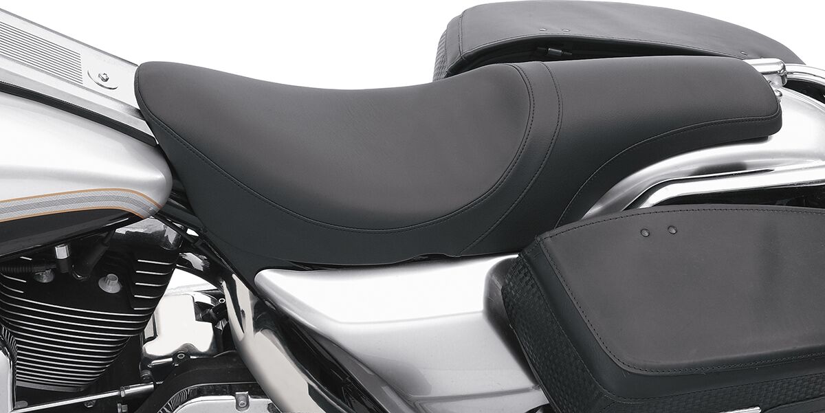 Drag Specialties Seats Seat Pred Smooth Flt/Hr SEATS-FOR HARLEY DRESSER/TOURI Drag Specialties