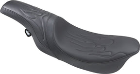 Drag Specialties Seats Seat Pred Flame Flt/Hr SEATS-FOR HARLEY DRESSER/TOURI Drag Specialties