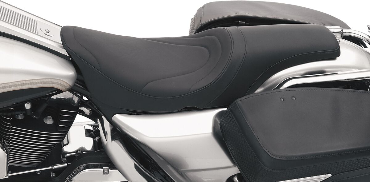 Drag Specialties Seats Seat Predator Flt/Hr SEATS-FOR HARLEY DRESSER/TOURI Drag Specialties