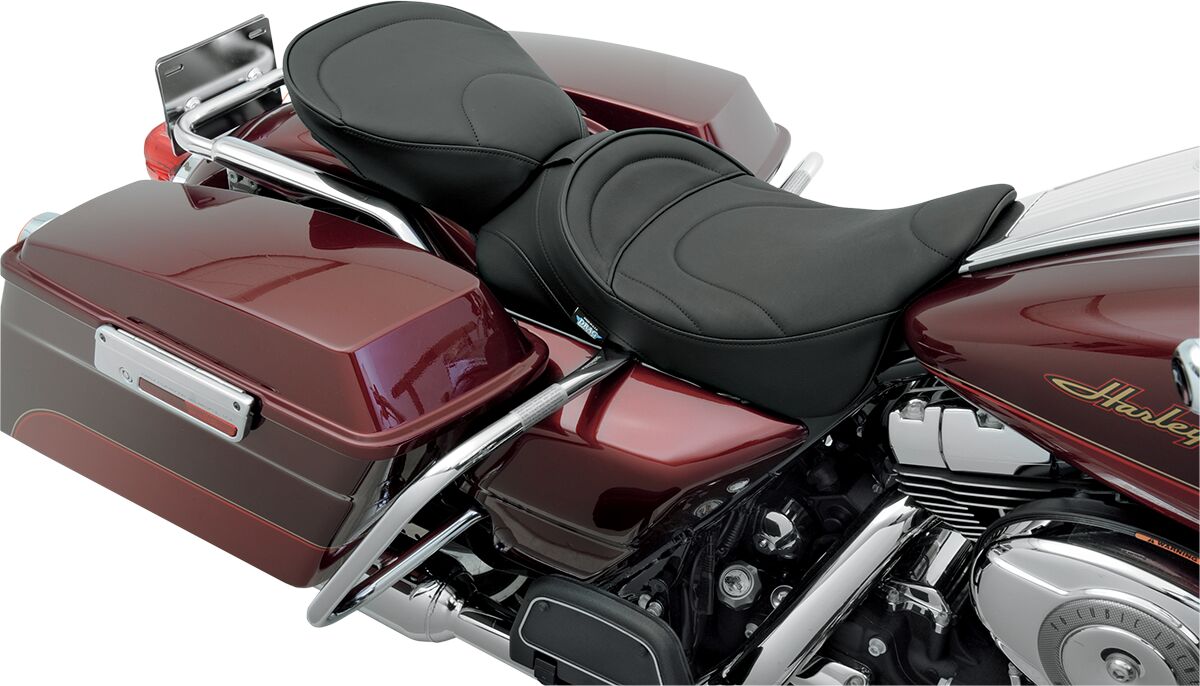Drag Specialties Seats Seat Pillion Wd Mld 97 20 SEATS-FOR HARLEY DRESSER/TOURI Drag Specialties Seats