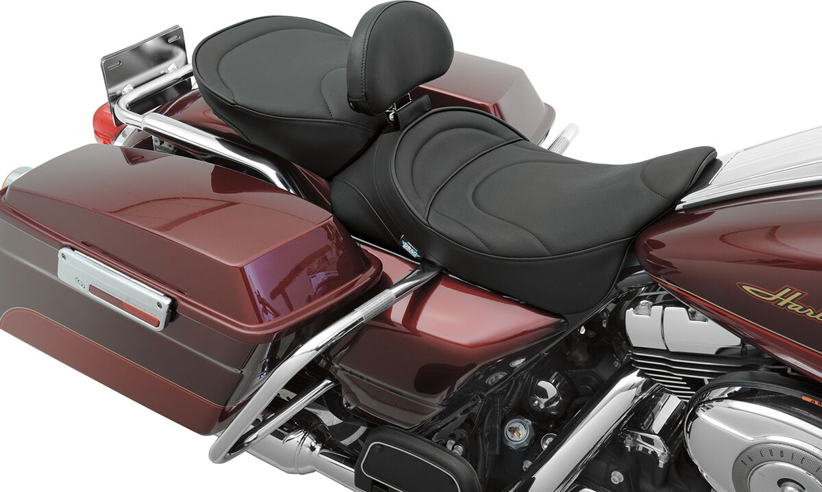 Drag Specialties Seats Seat Pillion Wd Mld 97 20 SEATS-FOR HARLEY DRESSER/TOURI Drag Specialties Seats