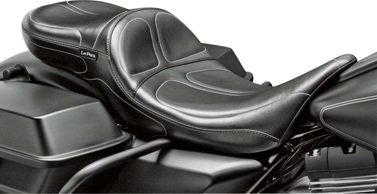 Le Pera Maverick Daddy Long Legs Seat - 08-23 Touring Seat Le Pera