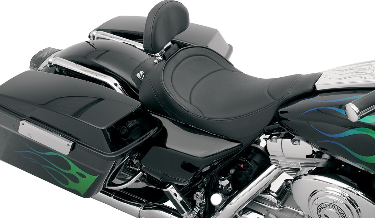Drag Specialties Seats Seat Solo Dbr Mld97 07 Flt SEATS-FOR HARLEY DRESSER/TOURI Drag Specialties