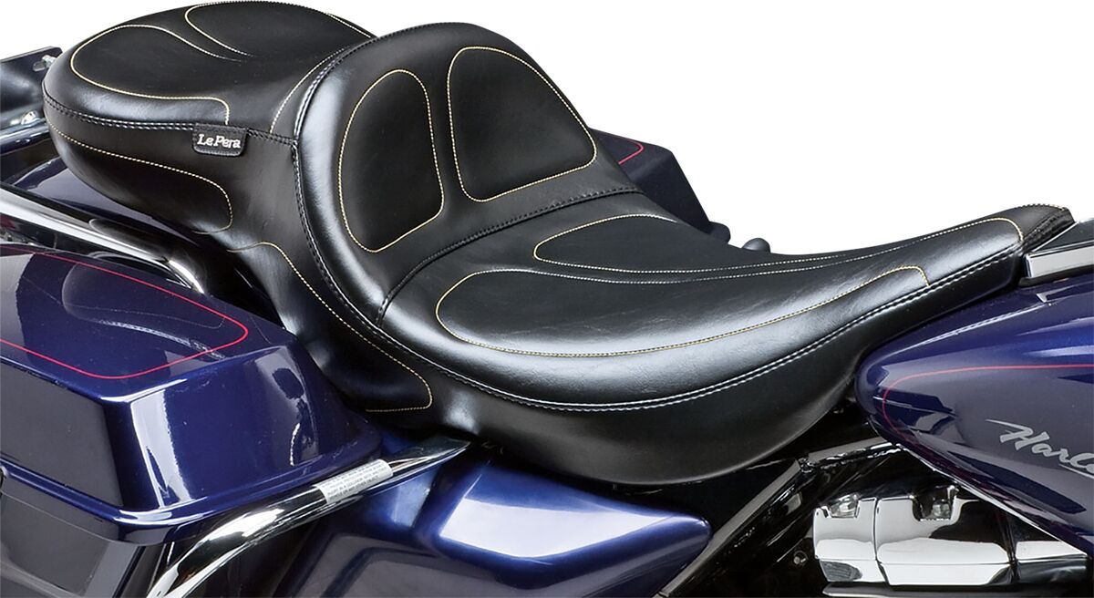 Maverick Daddy Long Legs Seat - 02-07 Touring (Road King) Seat Le Pera Default Title