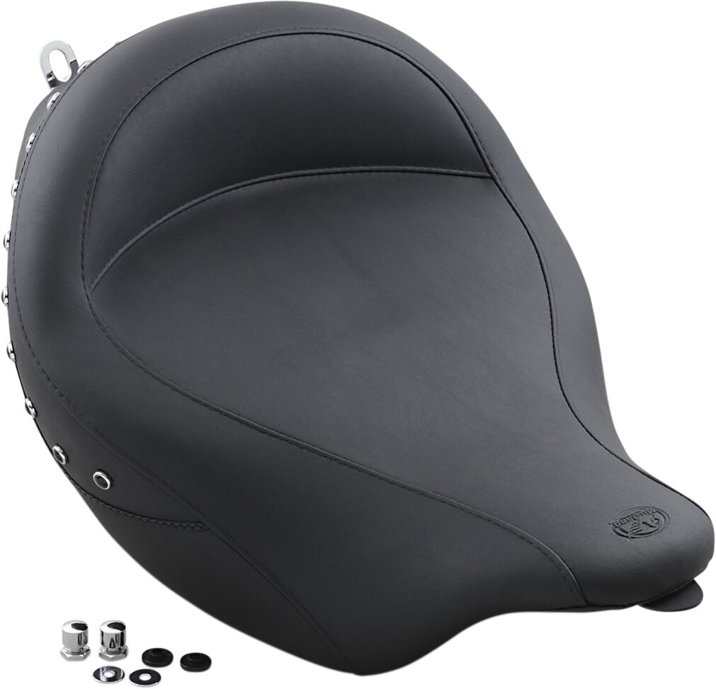Mustang Seat Super Wide Solo With Black Studs Seat Mustang