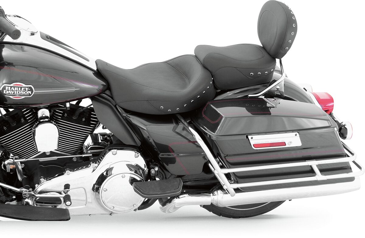 Mustang Seat Super Wide Solo With Black Studs Seat Mustang
