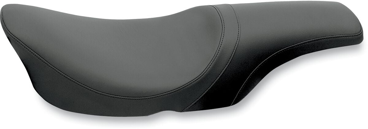 Drag Specialties Seats Seat Predator Smooth Vinyl Black Seat Drag Specialties