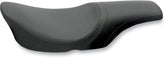 Drag Specialties Seats Seat Predator Smooth Vinyl Black Seat Drag Specialties