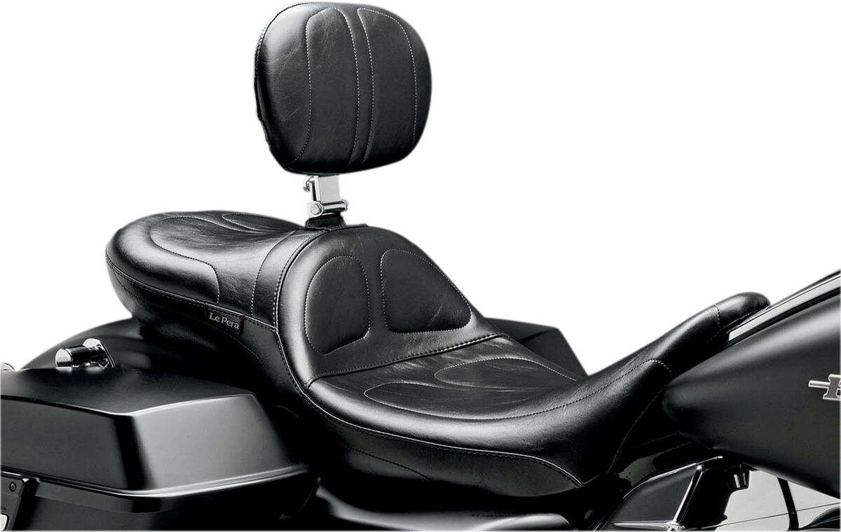 Le Pera Maverick Daddy Long Legs Backrest Seat - 08-23 Touring Seat Le Pera
