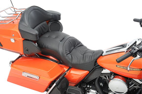 Drag Specialties Seats Seat 1" Lower Vinyl Black Seat Drag Specialties