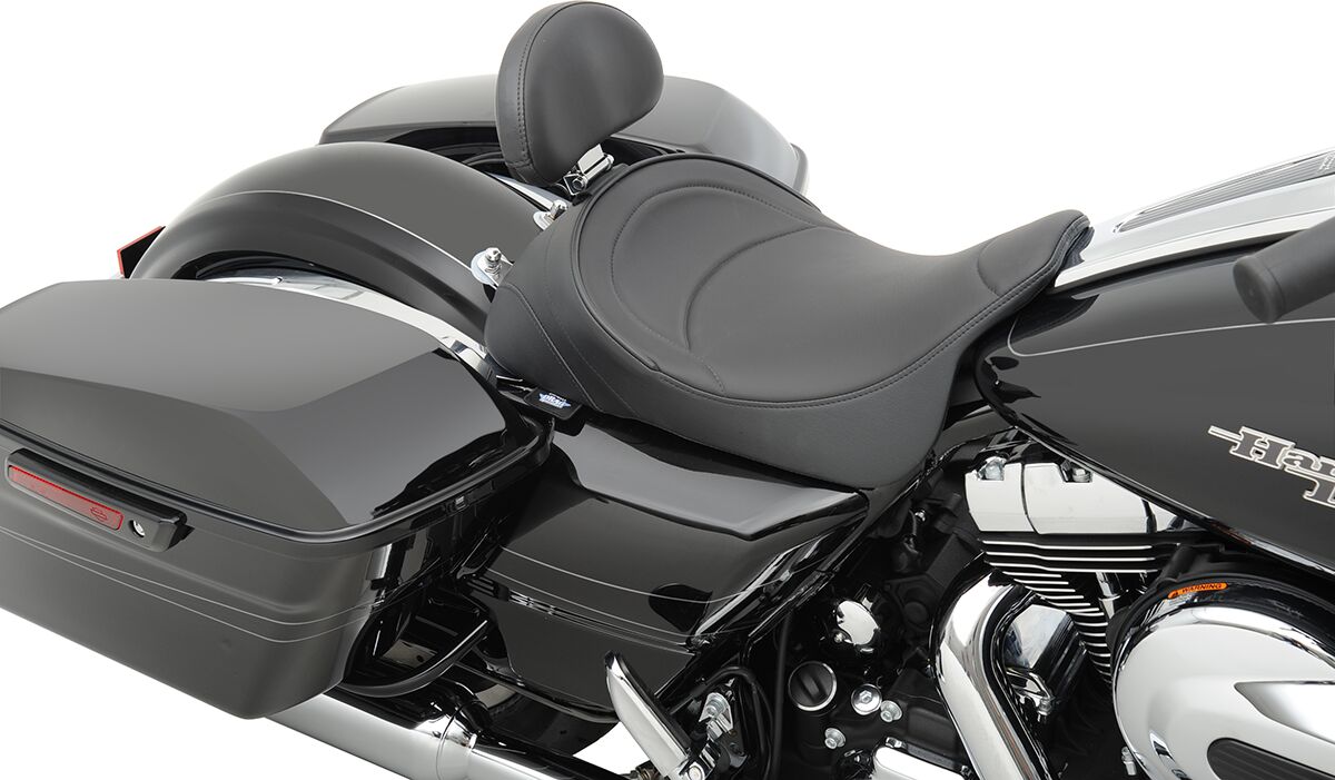 Drag Specialties Seats Solo Seat With Optional Ez Glide Backrest System Seat Drag Specialties