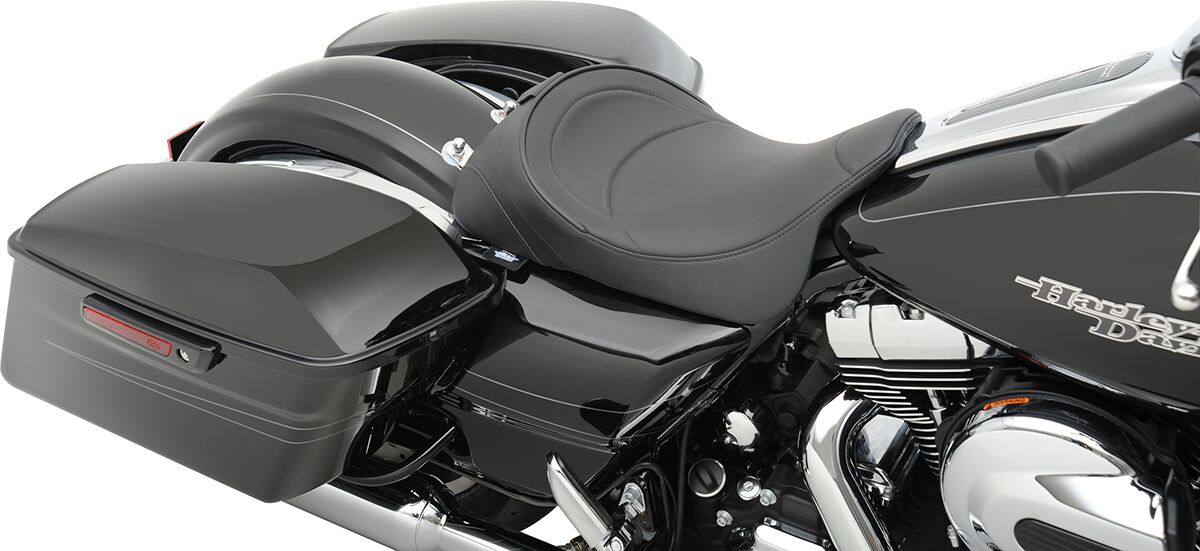 Drag Specialties Seats Solo Seat With Optional Ez Glide Backrest System Seat Drag Specialties