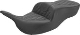 Roadsofa LS Without Driver's Backrest Seat - 99-07 Touring FLHT/FLTR (Except FLHX) Seat Saddlemen