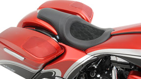 Drag Specialties Seats Predator Seat For Razor Back Tank Seat Drag Specialties