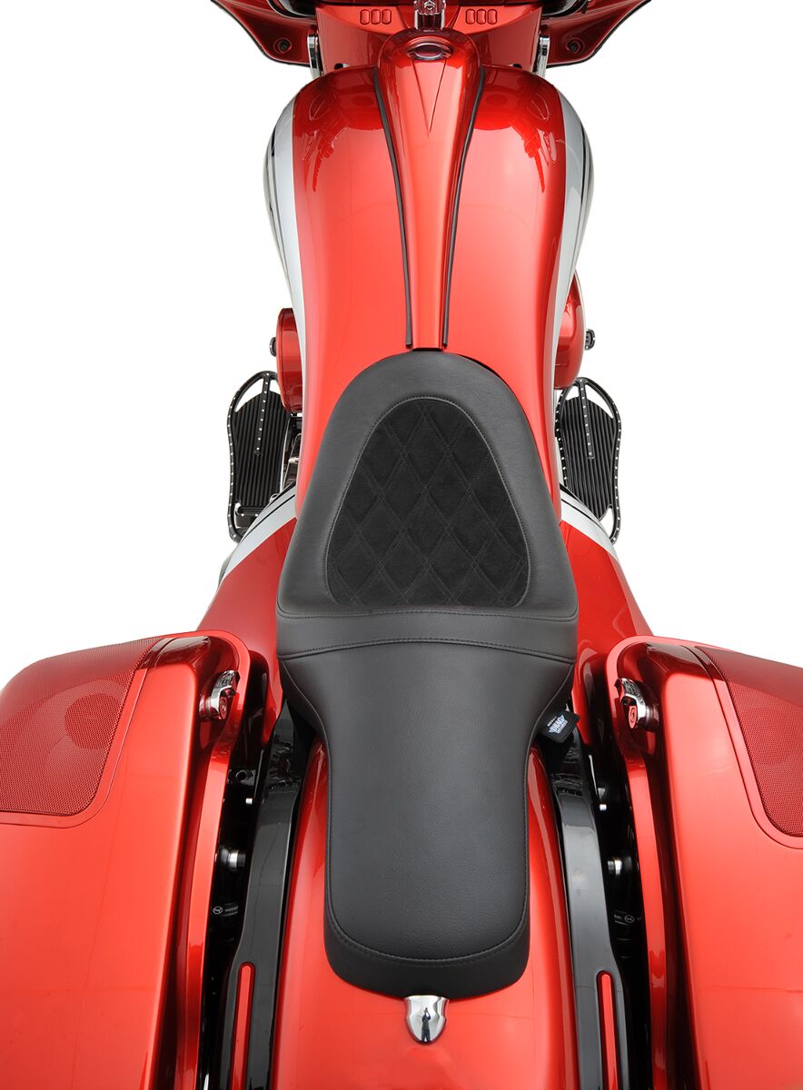 Drag Specialties Seats Predator Seat For Razor Back Tank Seat Drag Specialties