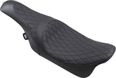 Drag Specialties Seats Seat Caballero Diamond Style Black Seat Drag Specialties Seats