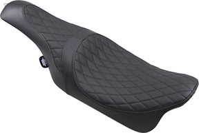 Drag Specialties Seats Seat Caballero Diamond Style Black Seat Drag Specialties Seats