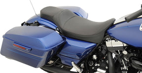 Drag Specialties Seats Seat Extended Reach Predator Black Seat Drag Specialties