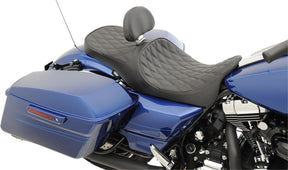 Drag Specialties Seats Seat Low Tour Diam Dbr SEATS-FOR HARLEY DRESSER/TOURI Drag Specialties