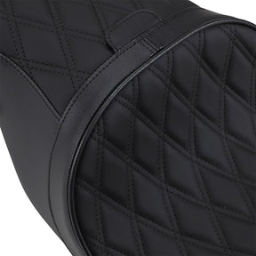 Drag Specialties Seats Seat Low Profile Forward Positioning Touring With Ez Glide Ii™ Backrests Seat Drag Specialties