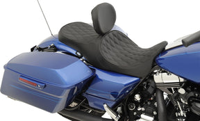 Drag Specialties Seats Seat Low Profile Forward Positioning Touring With Ez Glide Ii™ Backrests Seat Drag Specialties