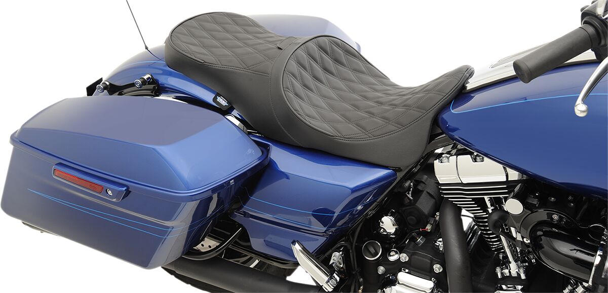 Drag Specialties Seats Seat Low Profile Forward Positioning Touring With Ez Glide Ii™ Backrests Seat Drag Specialties