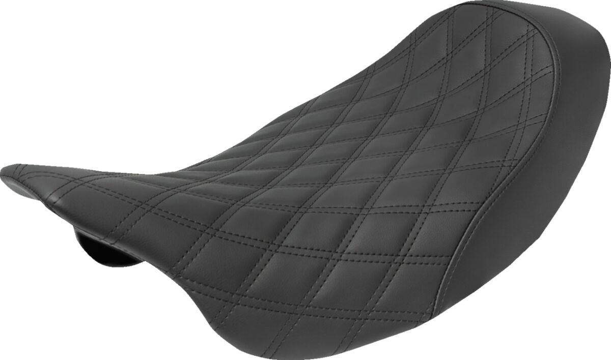 Saddlemen Renegade LS Solo Seat, Black - 08-24 Touring Seat Saddlemen