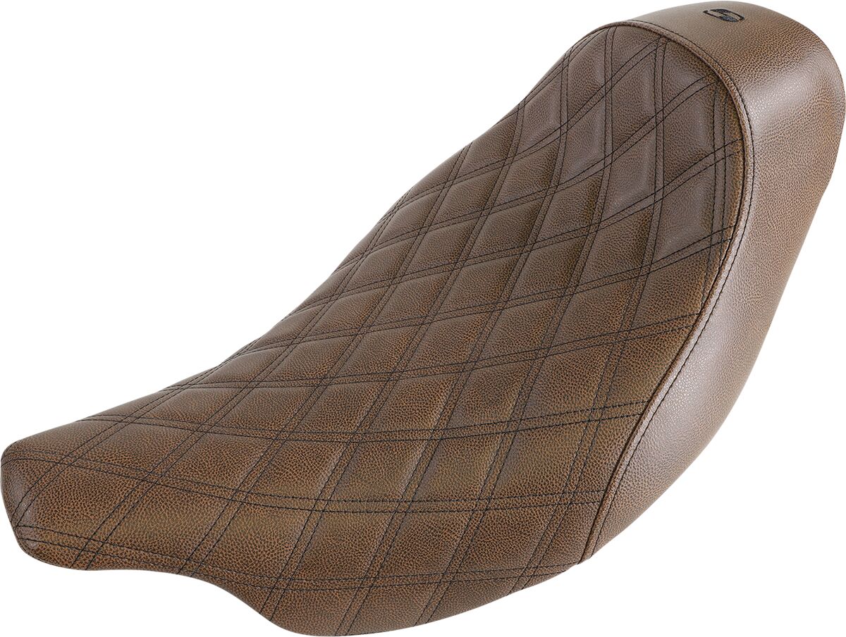 Saddlemen Renegade LS Solo Seat, Brown - 08-24 Touring Seat Saddlemen