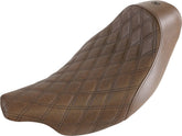 Saddlemen Renegade LS Solo Seat, Brown - 08-24 Touring Seat Saddlemen