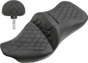 Extented Reach Roadsofa LS With Driver's Backrest Seat - 08+ Touring Seat Saddlemen