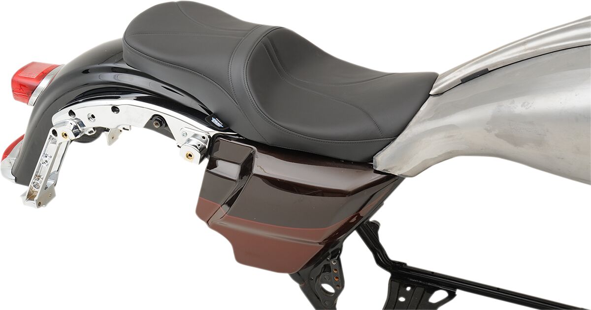 Drag Specialties Seats Seat Yaffe Tank Lwtr Mild SEATS-FOR HARLEY DRESSER/TOURI Drag Specialties Seats