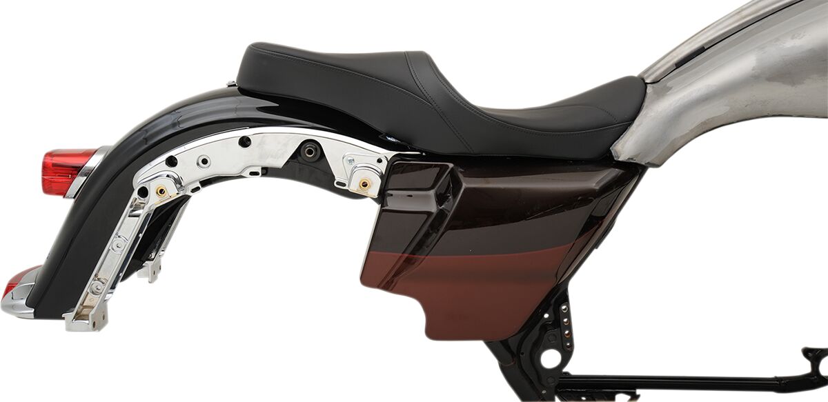 Drag Specialties Seats Seat Yaffe Tank Lwtr Mild SEATS-FOR HARLEY DRESSER/TOURI Drag Specialties Seats