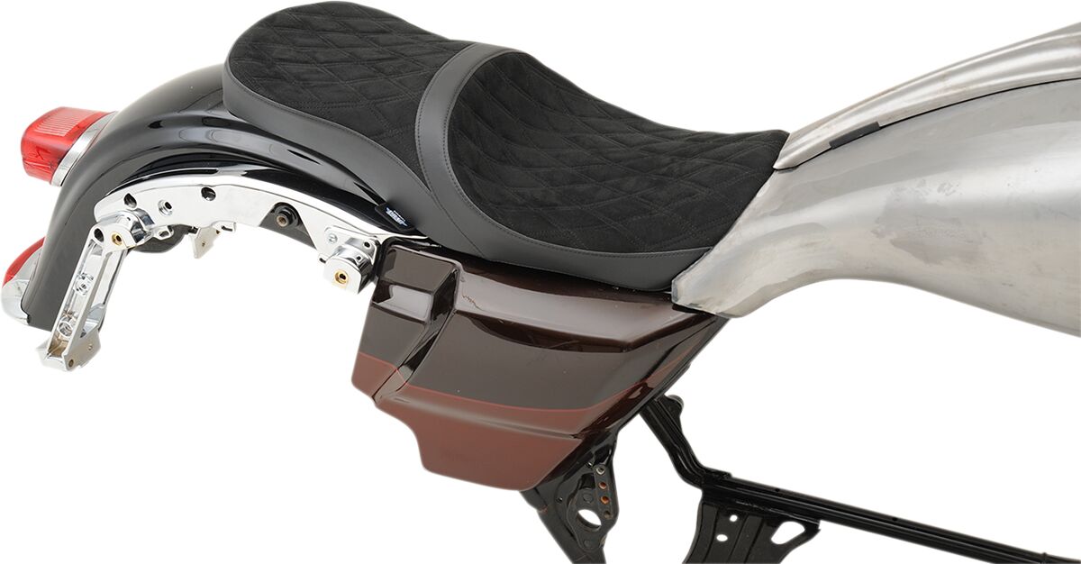 Drag Specialties Seats Seats Low Profile For Yaffe 6 Gal. Tank Seat Drag Specialties