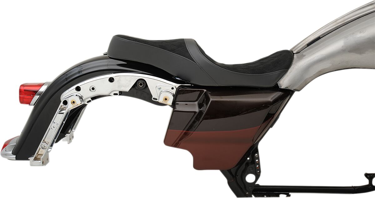 Drag Specialties Seats Seats Low Profile For Yaffe 6 Gal. Tank Seat Drag Specialties