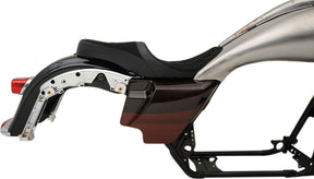 Drag Specialties Seats Seats Low Profile For Yaffe Razorback 6 Gal. Tank Seat Drag Specialties
