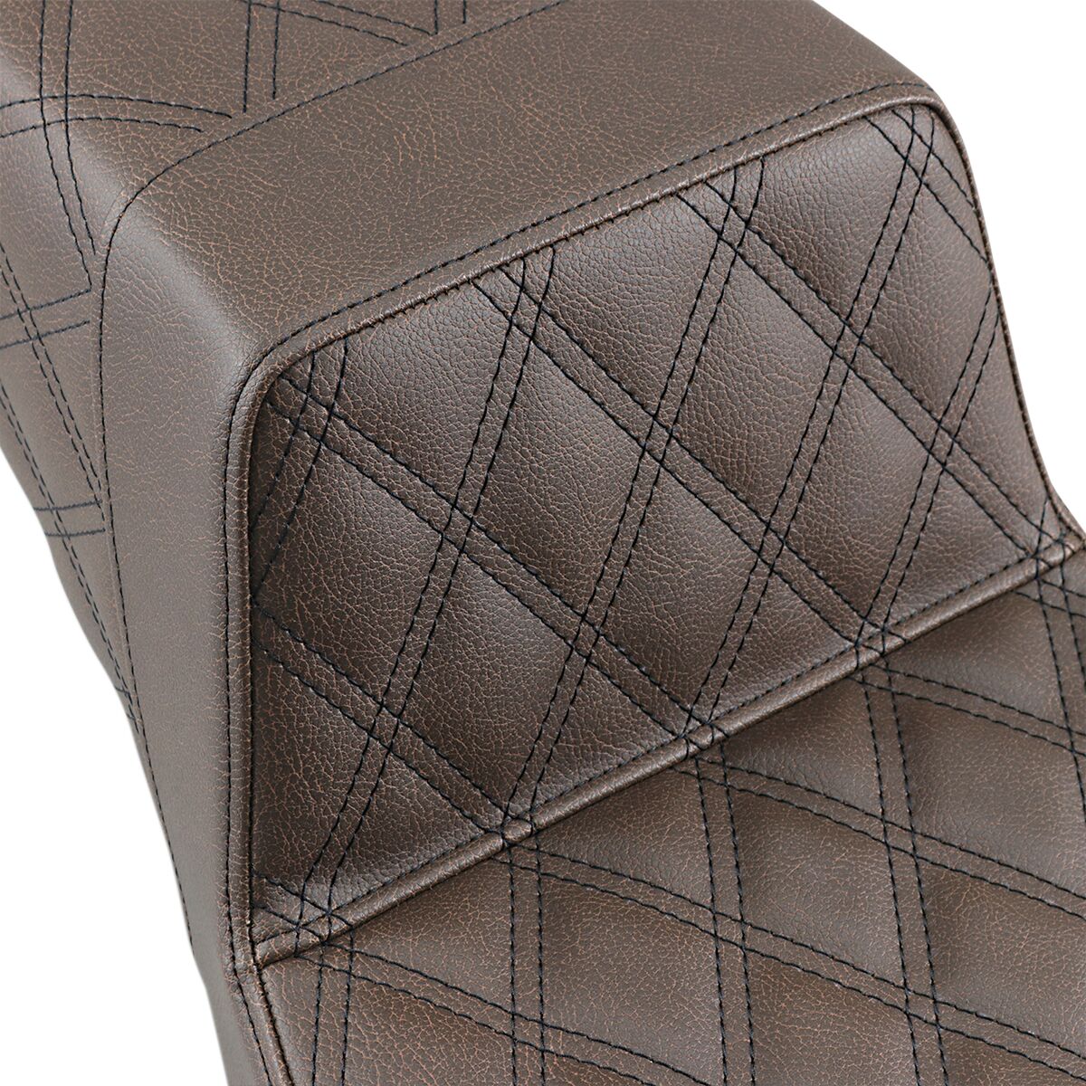 Saddlemen Seat Step Up Ls Brn SEATS-FOR HARLEY DRESSER/TOURI Saddlemen