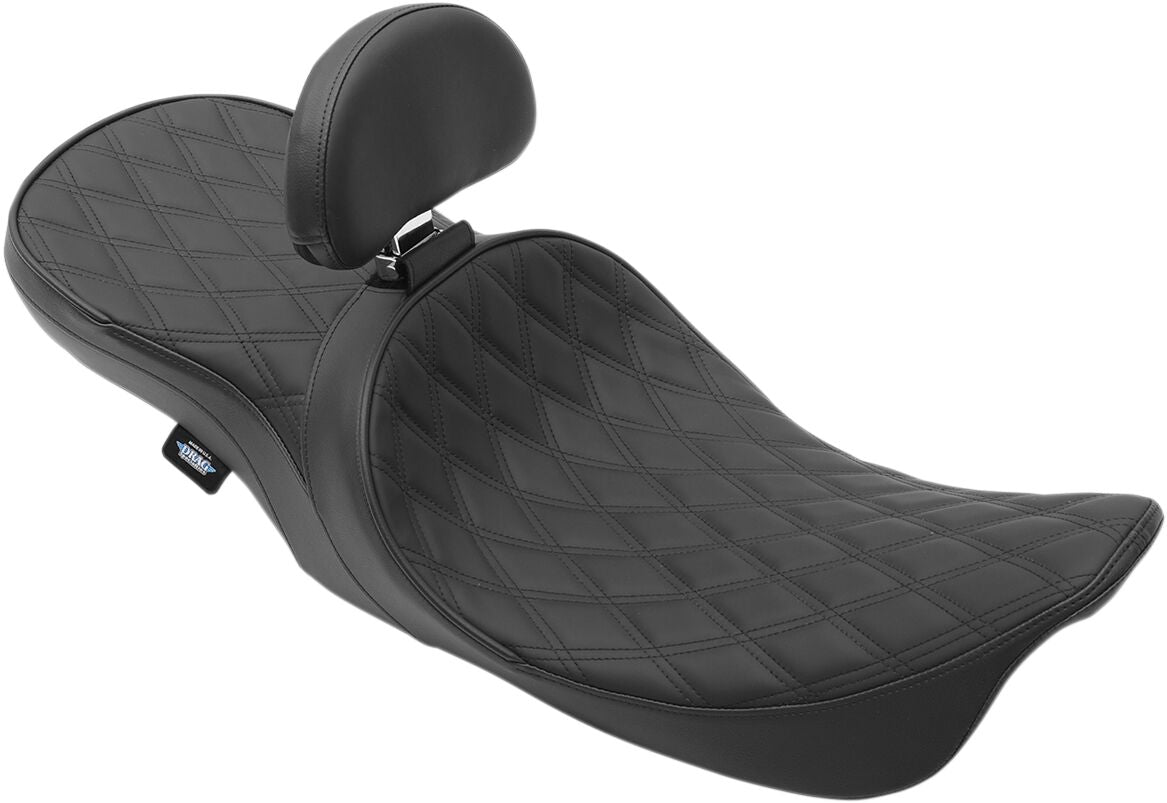 Drag Specialties Seats Seat Low Tour Diam Dbr SEATS-FOR HARLEY DRESSER/TOURI Drag Specialties