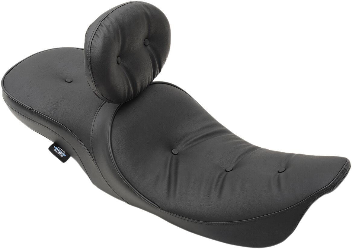 Drag Specialties Seats Seat Low Tour Pillow Dbr SEATS-FOR HARLEY DRESSER/TOURI Drag Specialties