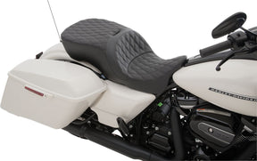 Drag Specialties Seats Seat Forward Positioning Large Touring That Accepts Frame Mounted Backrests Seat Drag Specialties Seats