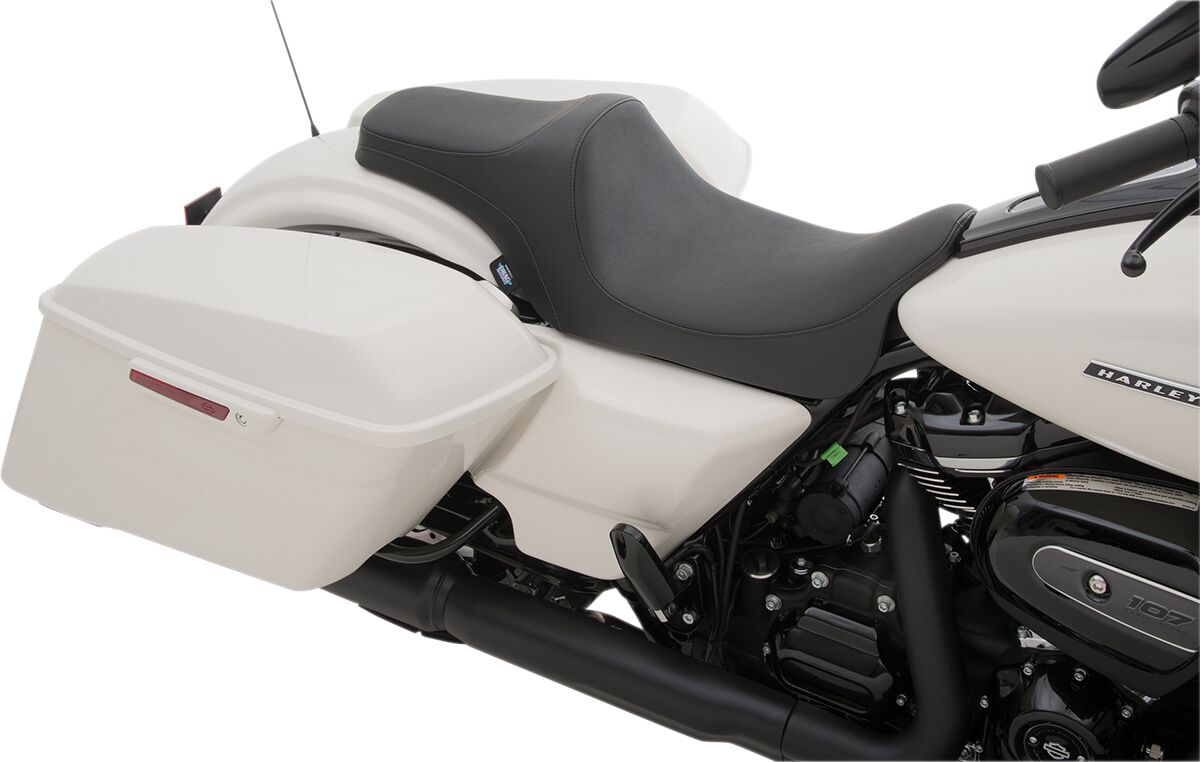 Drag Specialties Seats Seat Predator Iii Smooth Black Seat Drag Specialties Seats