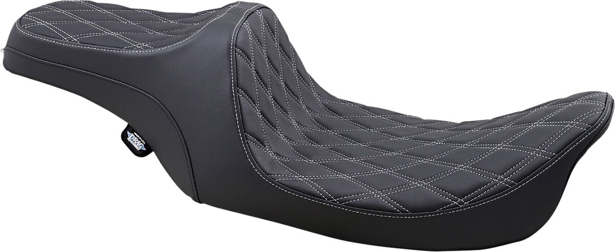 Drag Specialties Seats Seat Prediii Ddia Slv Thr SEATS-FOR HARLEY DRESSER/TOURI Drag Specialties