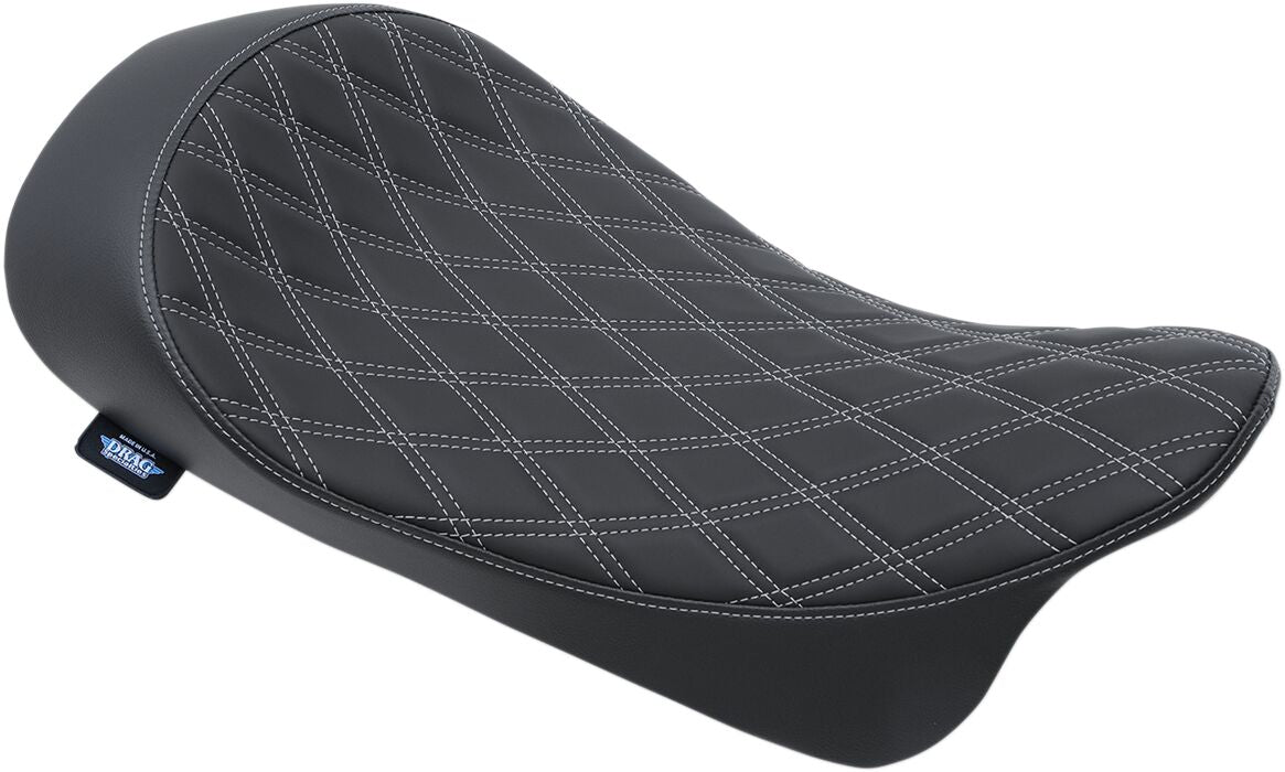 Drag Specialties Seats Seat Solo Dd Slvr Low 08 Seat Drag Specialties Seats
