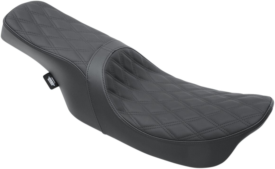 Drag Specialties Seats Seat Pred 2 Up Ddblk Fl97 SEATS-FOR HARLEY DRESSER/TOURI Drag Specialties