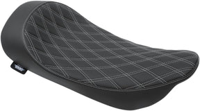 Drag Specialties Seats Seat Solo Dd Slvr Low 97 SEATS-FOR HARLEY DRESSER/TOURI Drag Specialties Seats